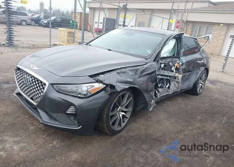 2020 Genesis G70 2.0T Rwd from USA, damaged, VIN KMTG44LA1LU048488